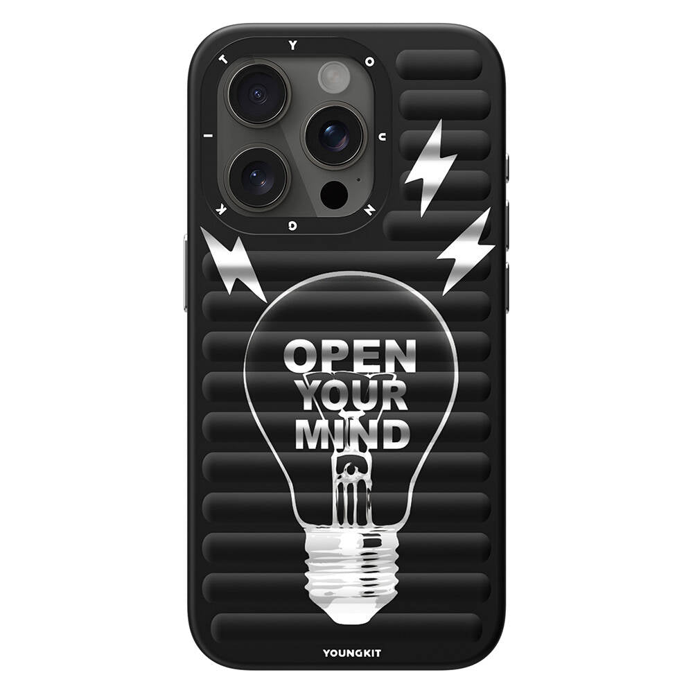 Youngkit Open Mind Serisi iPhone 15 Pro Max Magsafe Şarj Özellikli Telefon Kılıfı - 1 Youngkit Open Mind Serisi iPhone 15 Pro Max Magsafe Şarj Özellikli Telefon Kılıfı - 1
